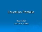 Education Portfolio - slide 1