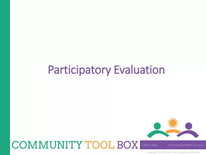 participatory evaluation