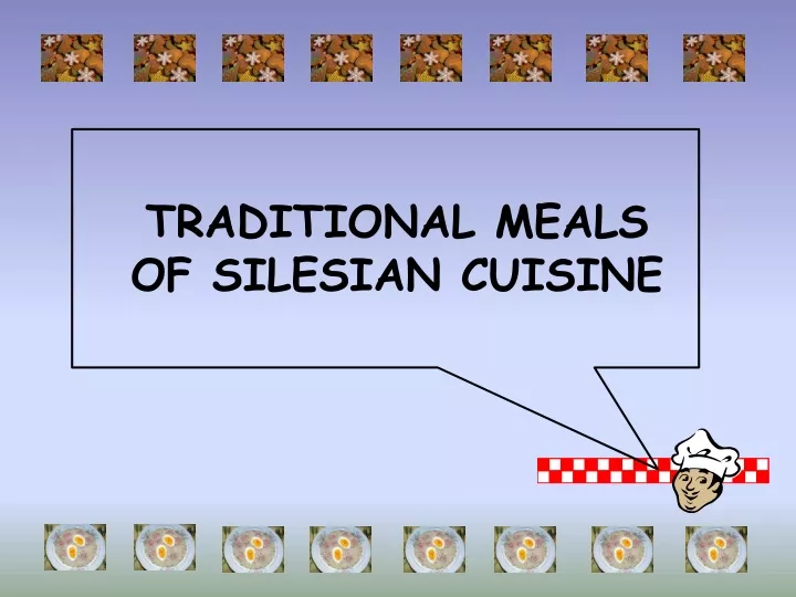 traditional meals of silesian cuisine