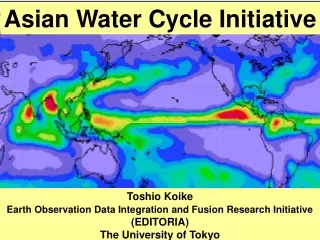 Asian Water Cycle Initiative