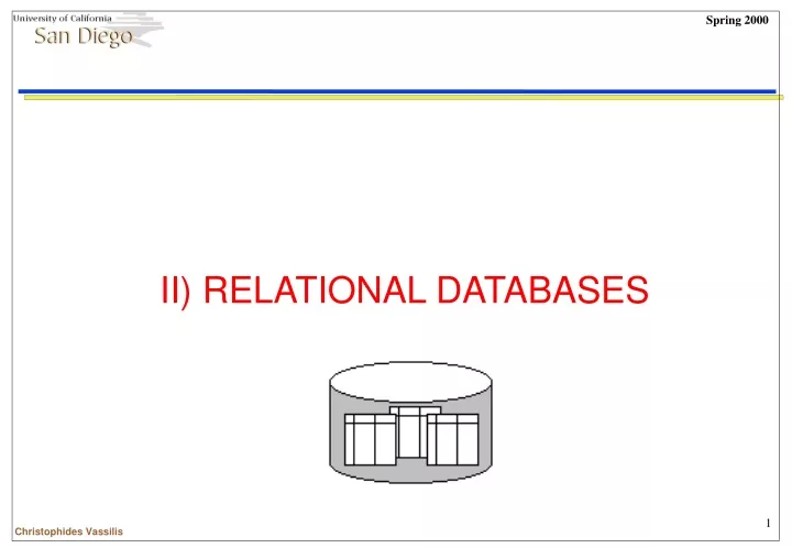 ii relational databases