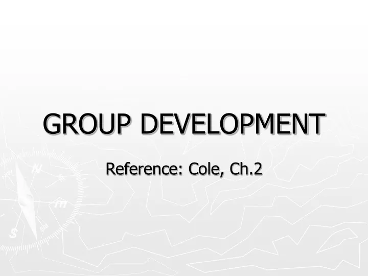 group development