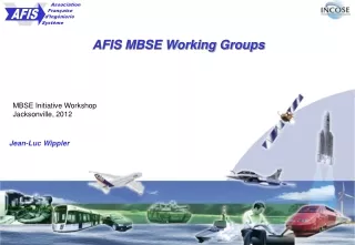 AFIS MBSE Working Groups