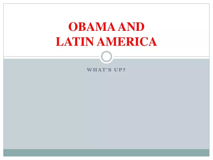 obama and latin america