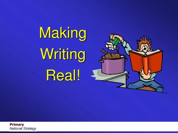 making writing real