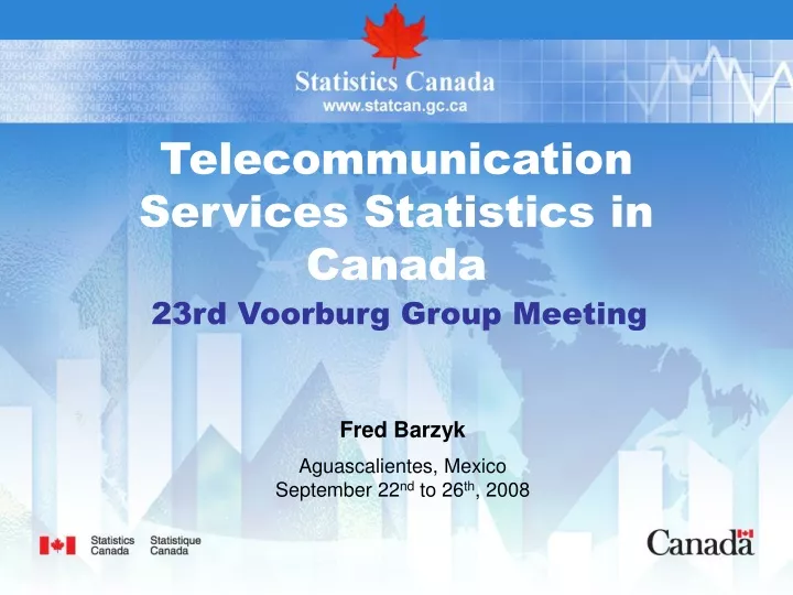 telecommunication services statistics in canada