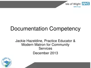 Documentation Competency