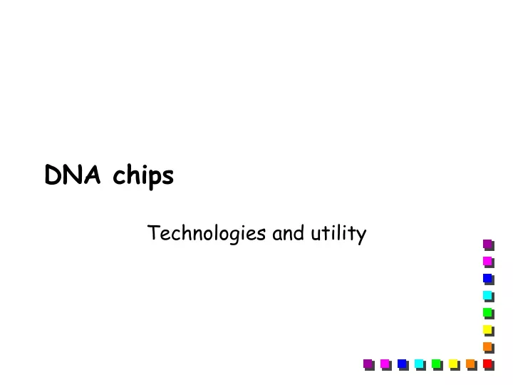 dna chips