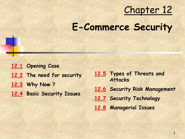 chapter 12 e commerce security