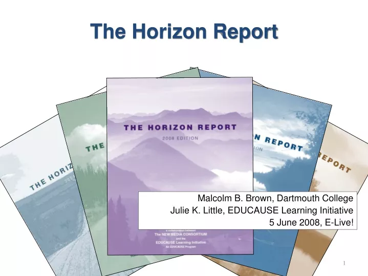 the horizon report