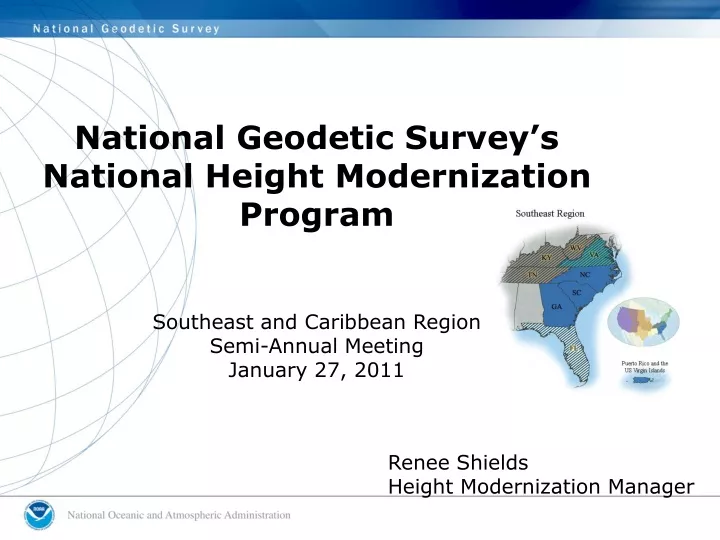 national geodetic survey s national height