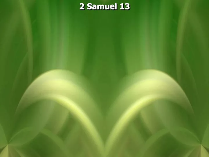 2 samuel 13