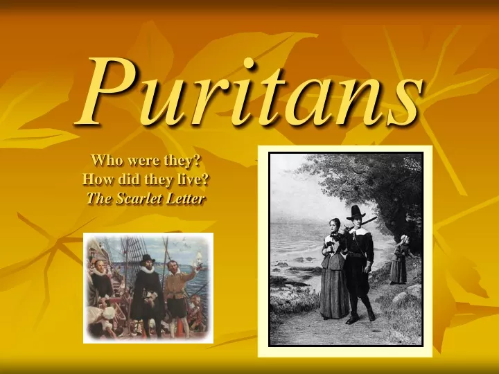 puritans