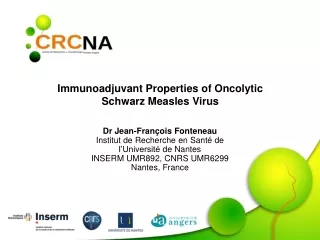Immunoadjuvant Properties  of  Oncolytic  Schwarz  Measles  Virus