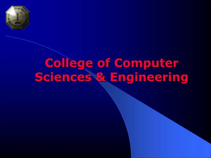 college of computer sciences engineering
