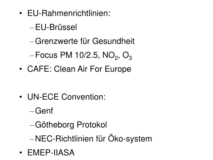 eu rahmenrichtlinien eu br ssel grenzwerte