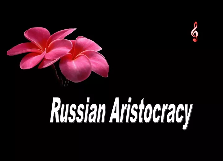 russian aristocracy
