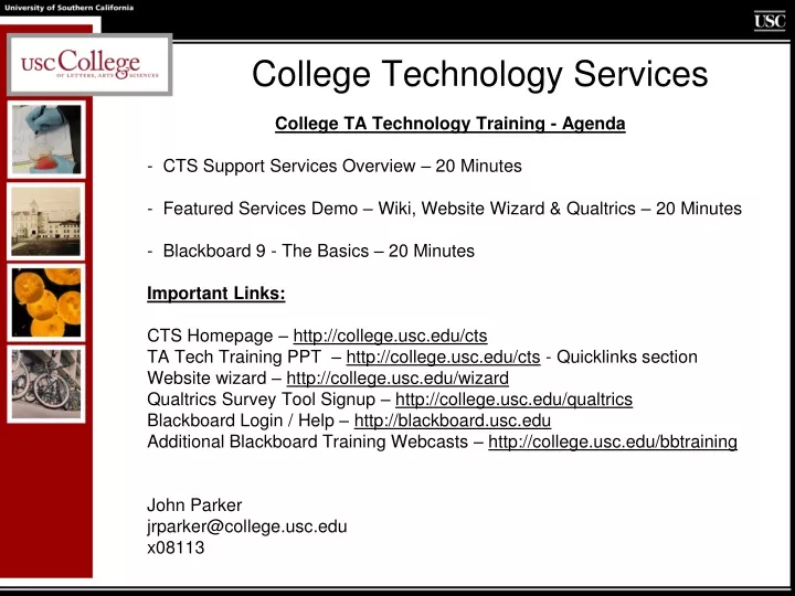 college technology services