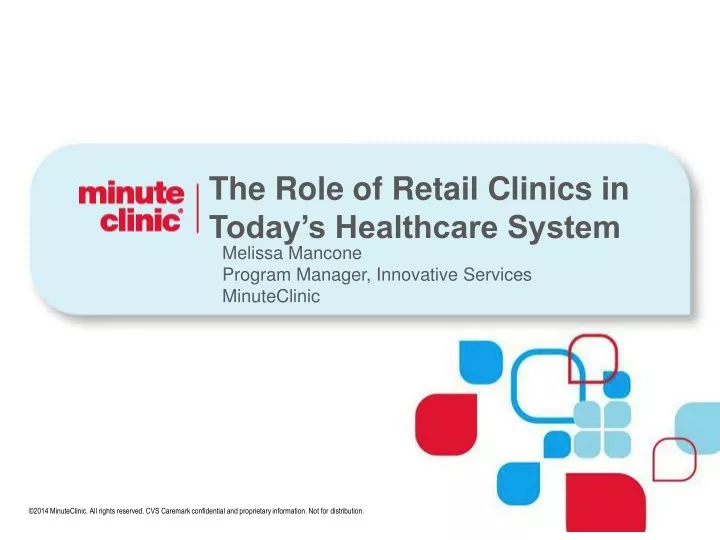 the role of retail clinics in today s healthcare system