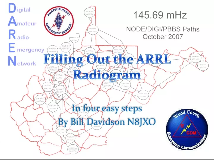 filling out the arrl radiogram