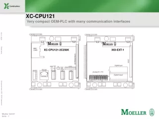 XC-CPU121  Very compact OEM-PLC with many communication interfaces