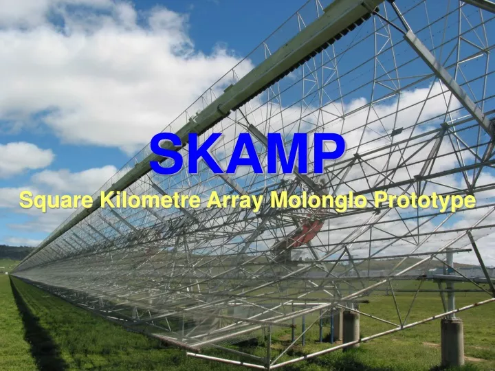 skamp square kilometre array molonglo prototype