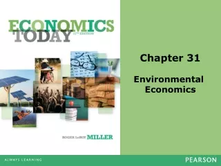 Chapter 31 Environmental  Economics