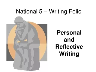 National 5 – Writing Folio