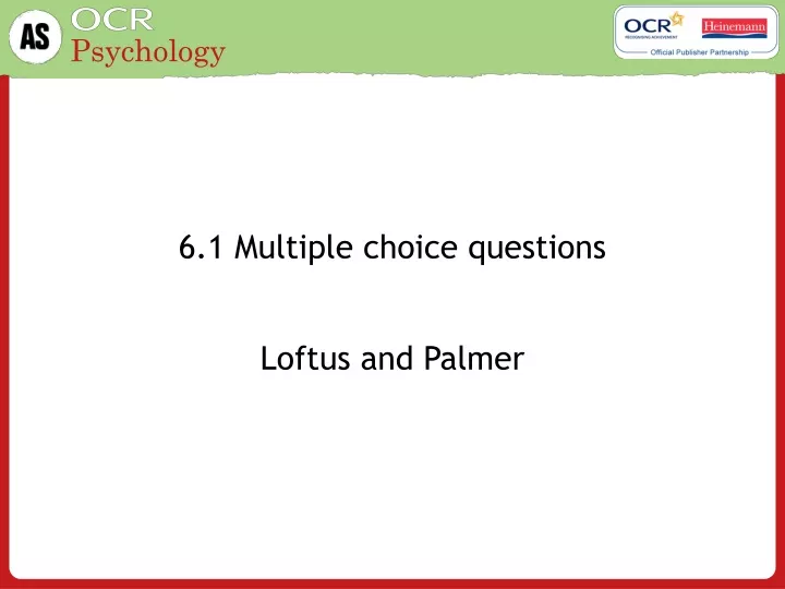 6 1 multiple choice questions