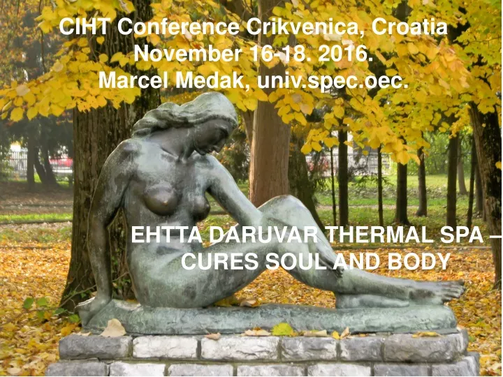 ciht conference crikvenica croatia november