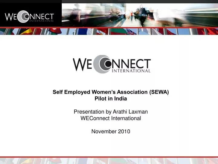 self employed women s association sewa pilot