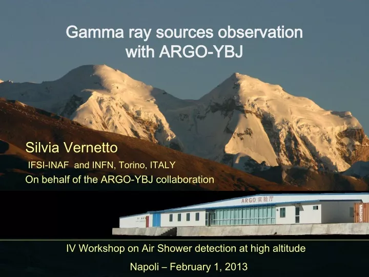 gamma ray sources observation with argo ybj