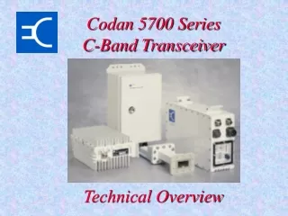 Codan 5700 Series C-Band Transceiver
