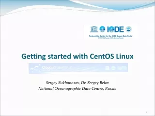 Getting started with CentOS Linux
