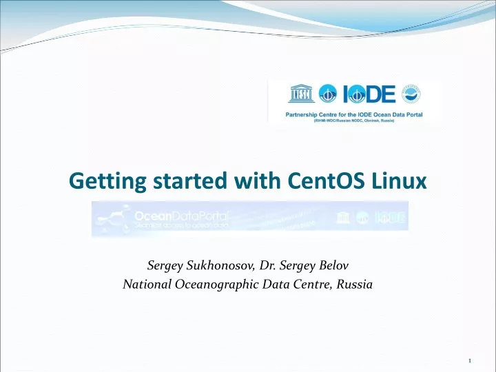 getting started with centos linux