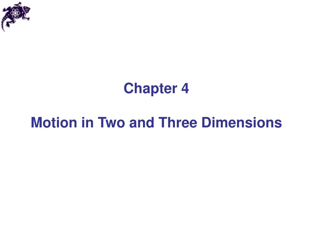 PPT - Dynamics in Two and Three Dimensions: Motion Problems PowerPoint ...