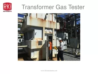 Transformer Gas Tester