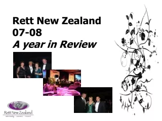 Rett New Zealand 07-08 A year in Review