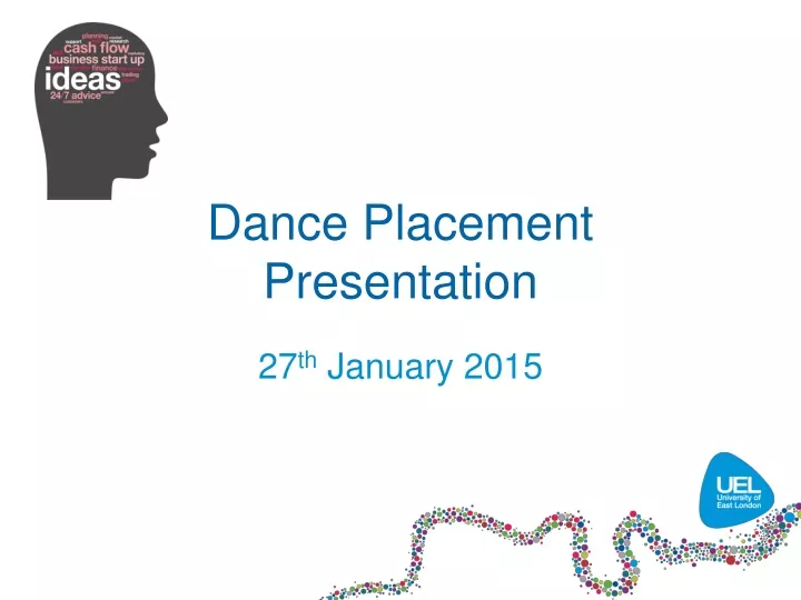 dance placement presentation
