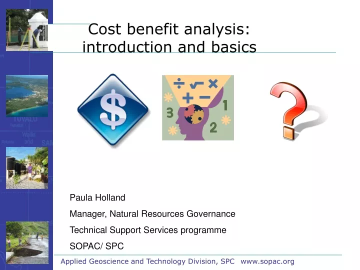 cost benefit analysis introduction and basics