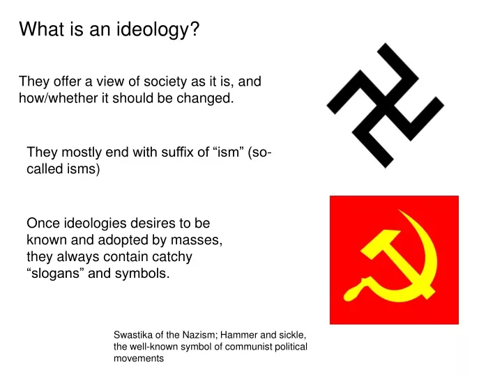 what is an ideology