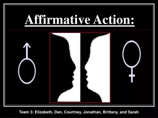 Affirmative Action: