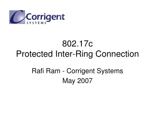 802.17c Protected Inter-Ring Connection