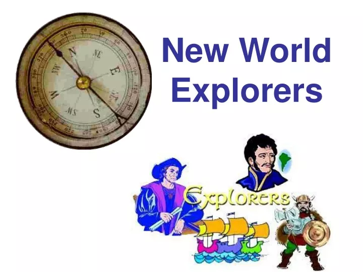 new world explorers