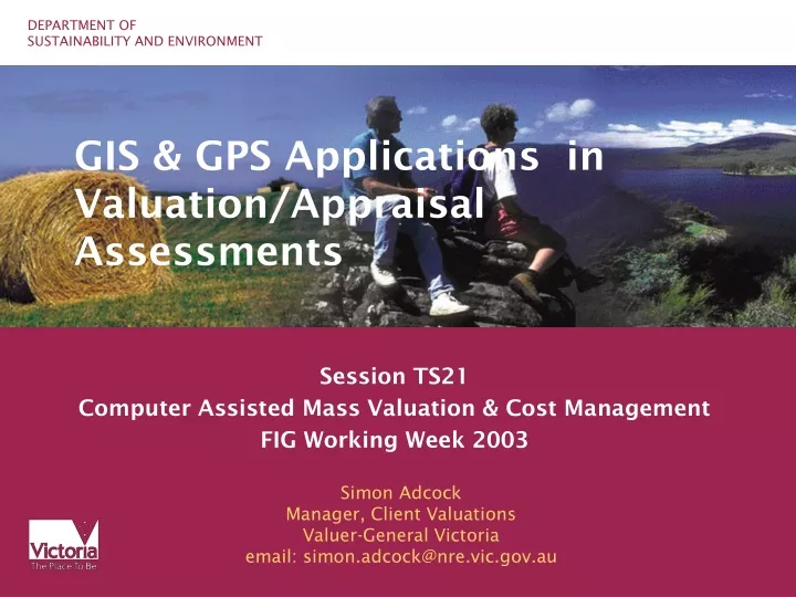 gis gps applications in valuation appraisal assessments