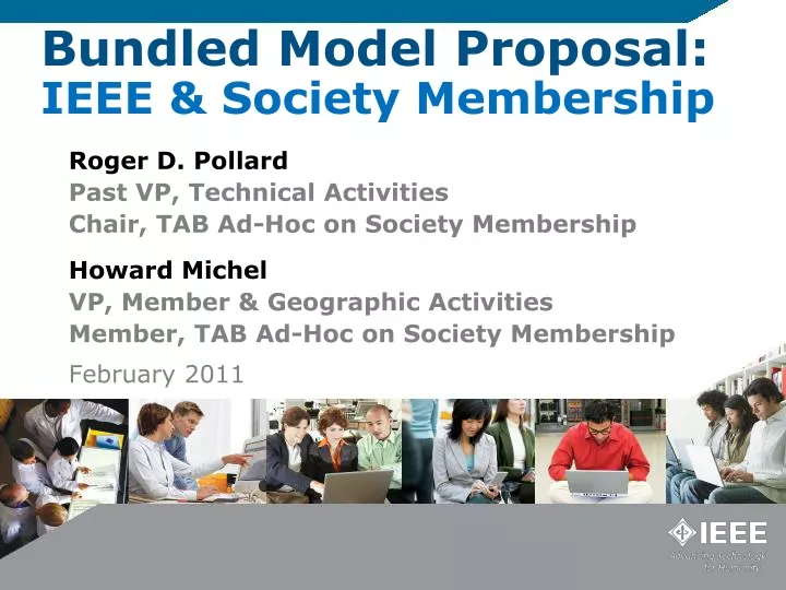 bundled model proposal ieee society membership