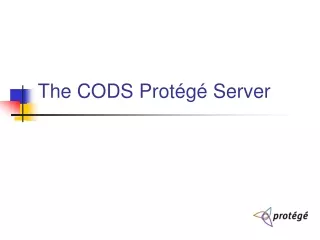 The CODS Protégé Server