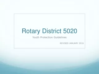 Rotary District 5020