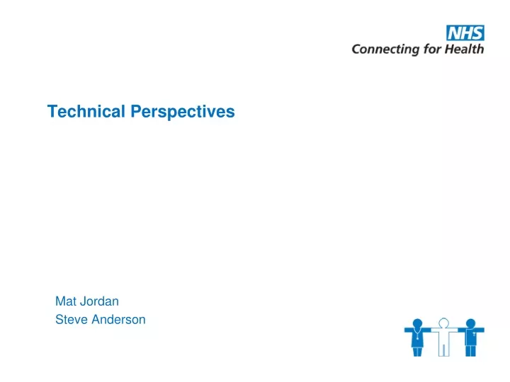 technical perspectives