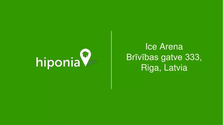 ice arena br v bas gatve 333 riga latvia